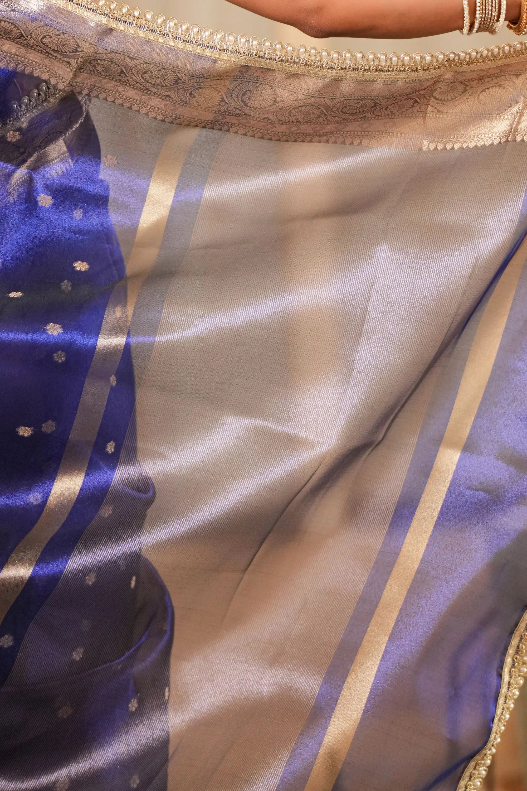 Image of Kanika : Banarasi Tissue Silk Saree Sathiraa Sarees