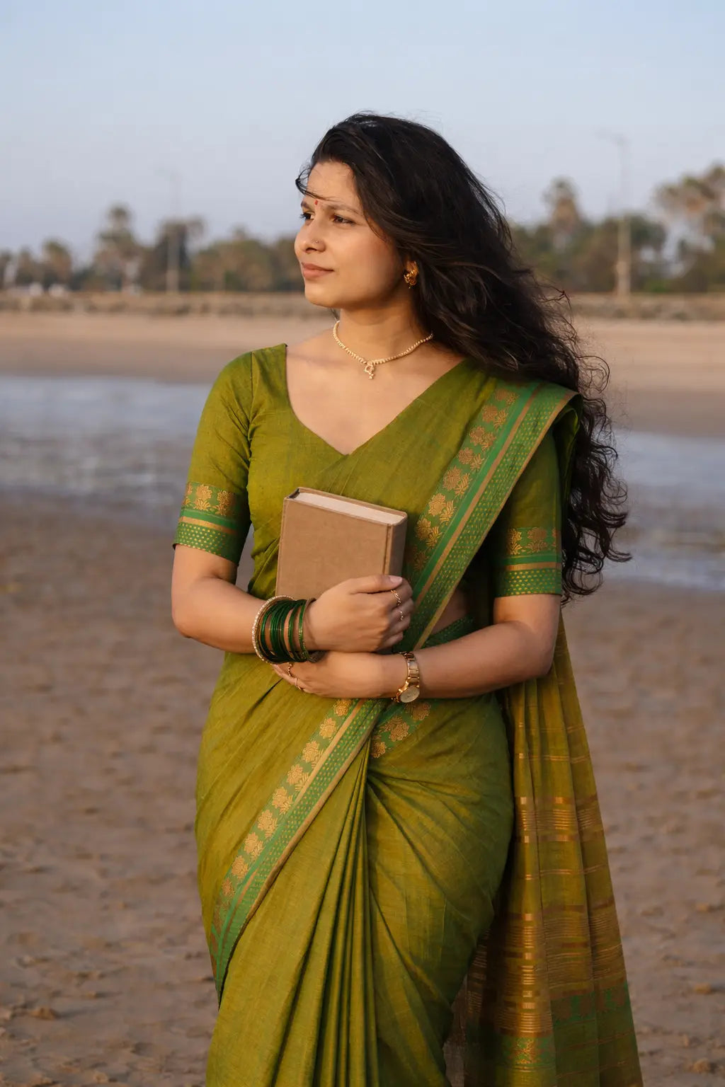 Image of Ojasvi: Narayanpet Cotton Saree Sathiraa Sarees