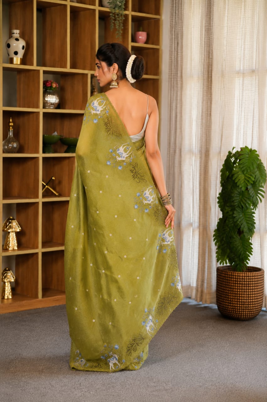 Shaila - Mint Organza